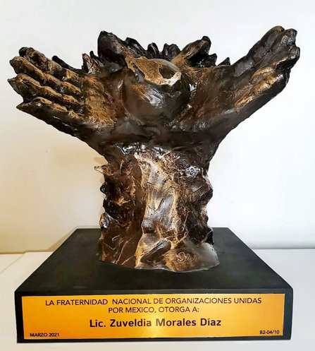 reconocimiento y galardones “México en tus manos” de parte de la Fundación FS Basilio Alfonso